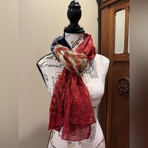 Lucky Brand Americana Scarf NWT